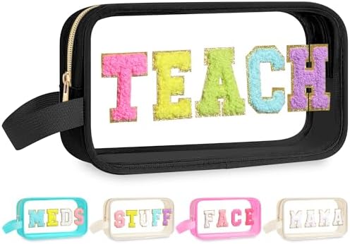 Kacctyen Teach Letter Transparent Bag by Kacctyen