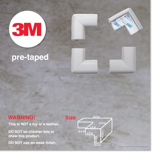 Roving Cove Baby Proof Corner Protector, 4 Large Corners - Image 2