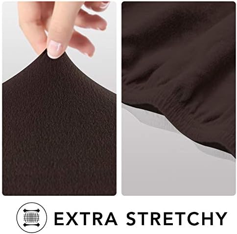 PureFit Stretch Chair Covers Fleece Couch Covers - Image 4