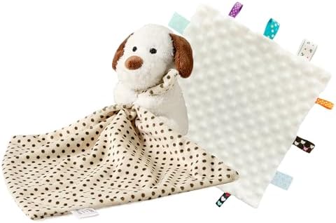 CREVENT Soft Plush Animal Face Security Blankets by CREVENT