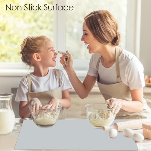 Extra Large Silicone Mat, Food-Grade Flexible Silicone Table Mats - Image 2