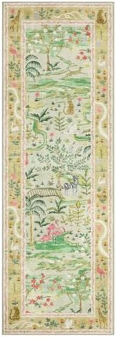 Long Runner Rug for Hallway 2x8 Whimsical Woodland Throw Runner Carpet Non Slip - Image 4