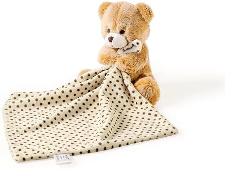 CREVENT Soft Plush Animal Face Security Blankets - Image 3