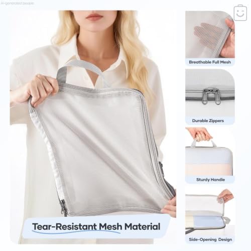 Veken 9/11 Set Compression Packing Cubes - Image 5