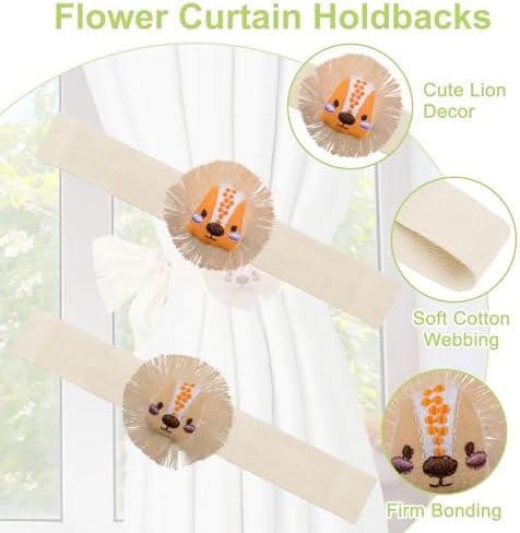 Cute Cartoon Animal Curtain Tiebacks - Image 4