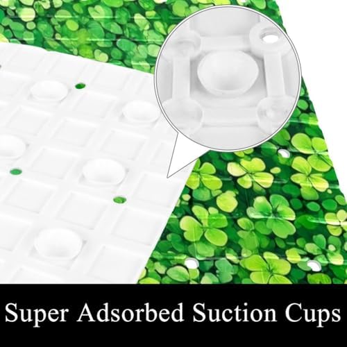 Shower Mat Bathtub Mat, 26.8x15.1 inch, Non-Slip Bath Mat - Image 2