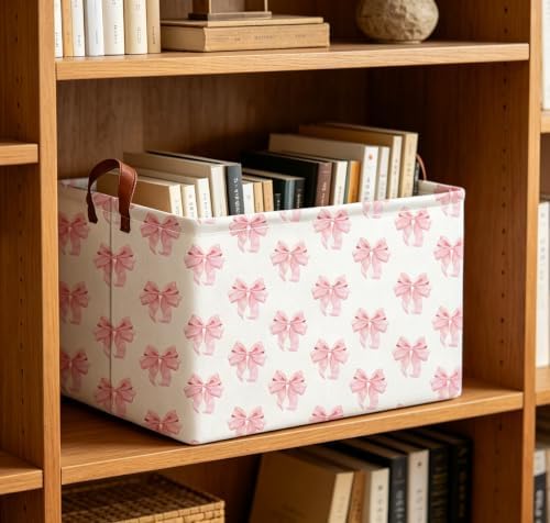 Rectangle Storage Basket, Collapsible Storage Bin, Books Box, Gift Basket - Image 4