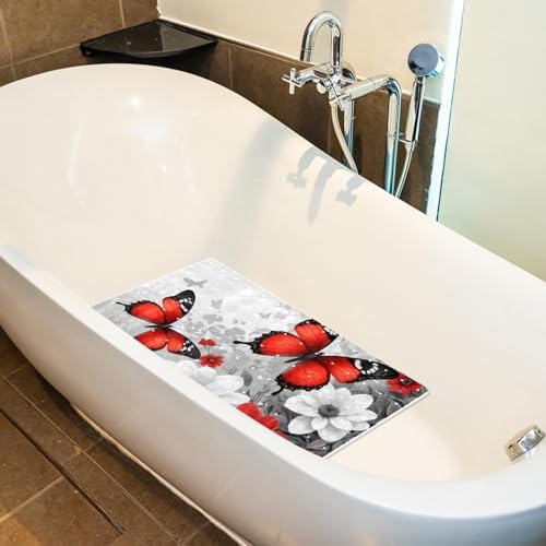 Shower Mat Non Slip 26.8 x 15.1 Inches, Non Slip Bath Mat - Image 5