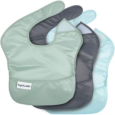 Tiny Twinkle Mess-Proof Baby Bibs by TinyTwinkle