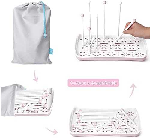 Termichy Baby Bottle Drying Rack: Space-Saving - Image 5