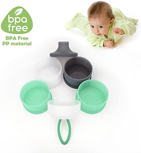 Baby Formula Dispenser, Formula Container, Portable Milk Powder Dispenser - Image 3