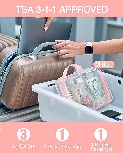 BAGSMART Clear Toiletry Bag - Image 6