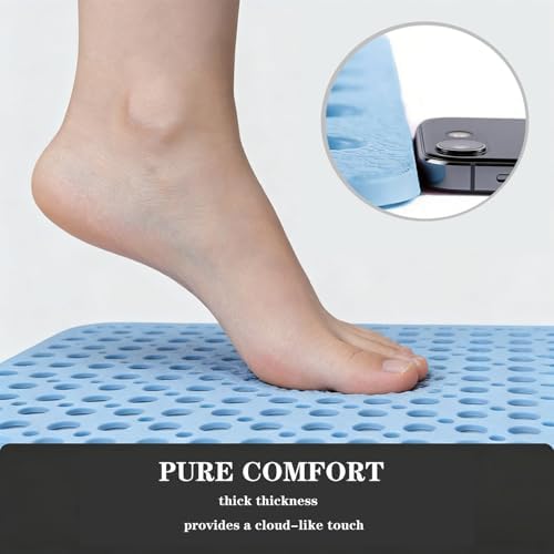 Bath Tub Shower Mat, Extra Soft Long Bath Mat Non-Slip - Image 4
