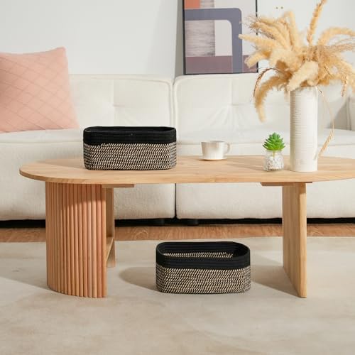 3 Pack Storage Baskets for Organizing, 13.7×9.5×6.3" - Image 6