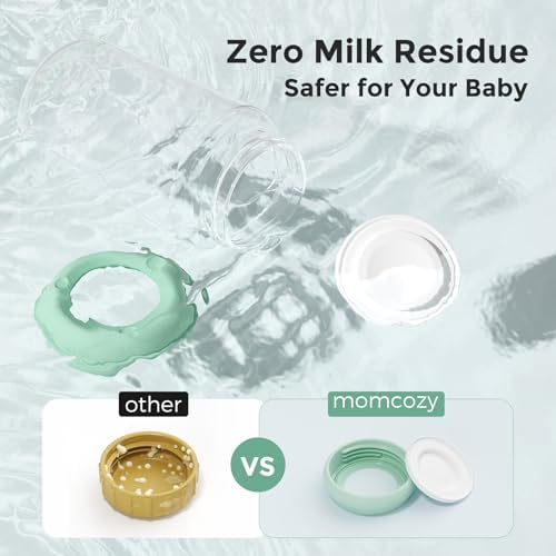 Momcozy Natural Baby Bottles, BPA Free Breast Milk Container - Image 4