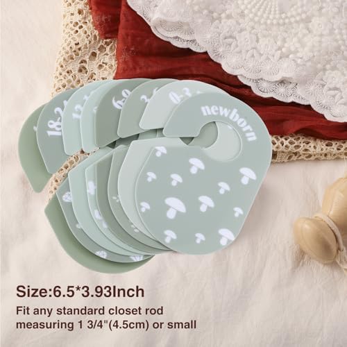 WSICSE 8 Pack Baby Closet Dividers - Image 2