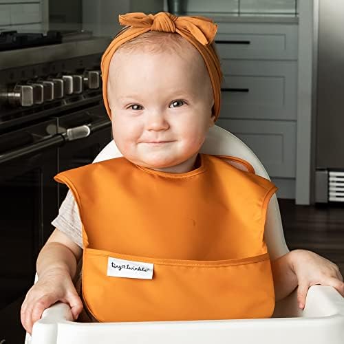 Tiny Twinkle Mess-Proof Baby Bib - Image 3