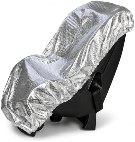 Mommy's Helper Baby Car Seat Sun Shade Cover, Reflective Heat Protector by MommysHelper