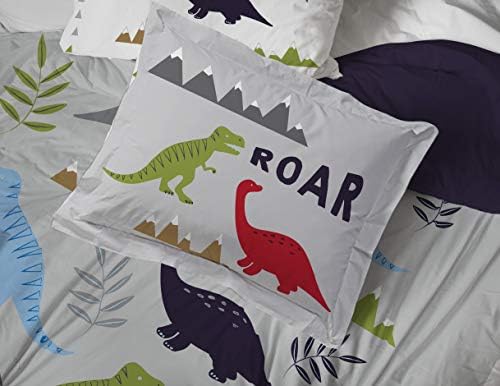 Trend Collector Dinosaur Full Comforter Set 7 Piece Kids Bedding - Image 6