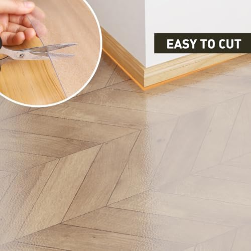 Clear Plastic Area Mat for Under High Chair - Image 6
