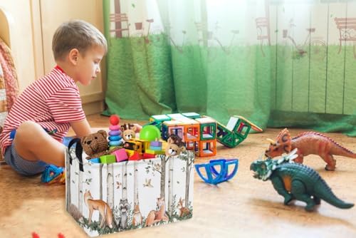 Essme Rectangular Animal Baskets, Kids Storage Box, Cute Basket - Image 7