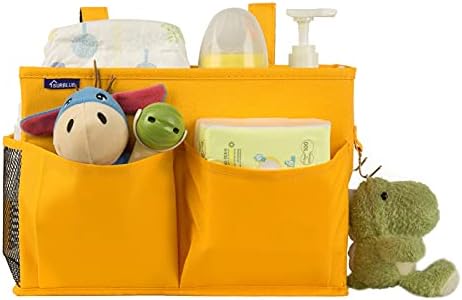 Surblue Bedside Caddy Hanging Bed Organizer Storage Bag Pocket - Image 5