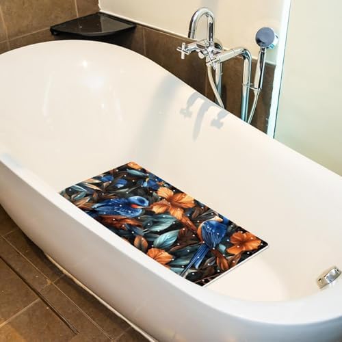 Non Slip Bathtub and Shower Mat 26.8x15.1 inch, Bath Mat - Image 5