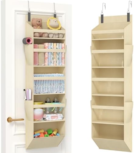 Lifewit 1 Pack Over the Door Organizer, 5 Section Hanging Storage by Lifewit