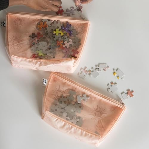 Tiny Twinkle Diaper Bag Organizing Pouches | 2 Pack Mess-Proof Travel Organizer - Image 6
