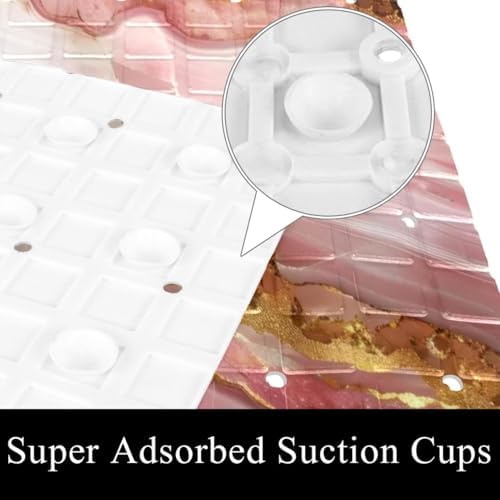 Bathtub Mat Non Slip 26.8x15.1In, Bathroom Decor PVC Shower Mats - Image 3