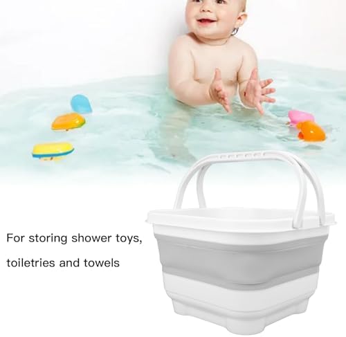 Bath Toy Storage Organizer, Foldable Bath Toy Holder - Image 4