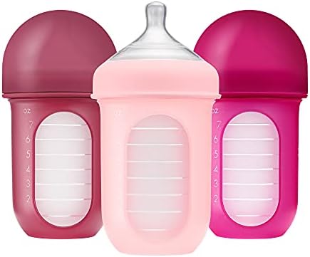 Boon Nursh Silicone Baby Bottles by Boon