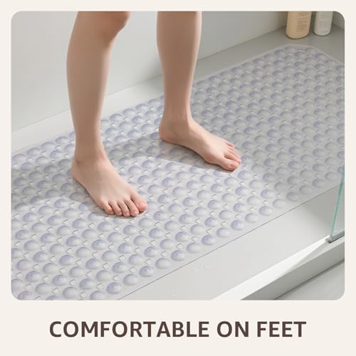 OTHWAY Bath Tub Shower Mat Non Slip, Bathtub Floor Liner Mats - Image 5