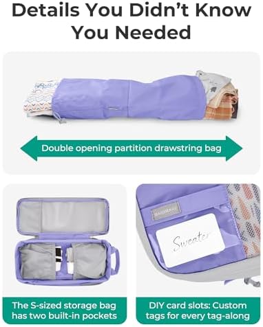 BAGSMART Compression Packing Cubes - Image 5