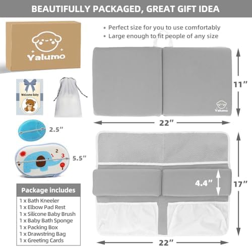 Bath Kneeler and Elbow Rest Pad Set - Image 6