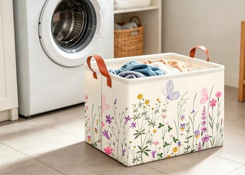 CLOCOR Rectangular Storage Basket Empty, Gift Basket, Waterproof Storage Bin - Image 3