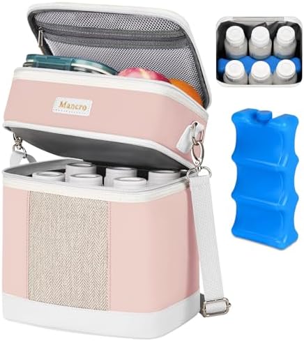 Mancro Breast Milk Cooler Travel Bag by Mancro