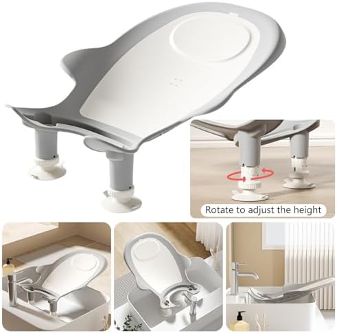 Portable Baby Bath Aid Multifunctional Infant Bath Basin Adjustable - Image 2