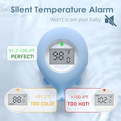 Baby Bath Tub Thermometer for Infant, Bathtub Water Temperature Room Thermometer - Image 3