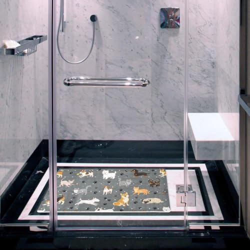Non Slip Shower Mat Bathtub Mat 15.1x26.8 Inch, Quick Dry Bath Mat - Image 6