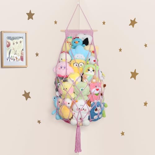 Stuffed Animal Storage Hammock Corner by iHansee