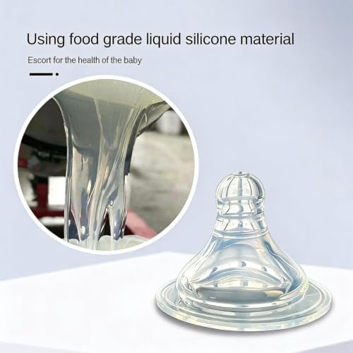 Silicone Anti-Colic Portable Adjustable, 15 Cm Hands Free Babys Bottle - Image 5