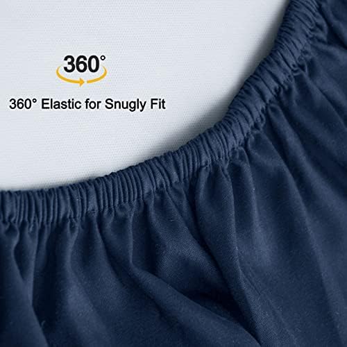 david's kids Waterproof Crib Sheets Fitted 2 Pack, Ultra Soft Breathable Crib - Image 5