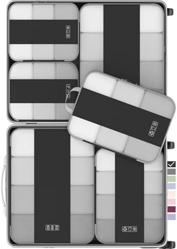 OlarHike 6 Set Compression Packing Cubes by OlarHike