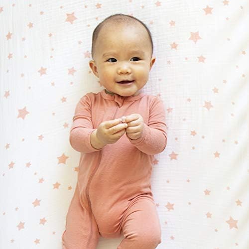 Newton Baby Fitted Mini Crib Sheet 2-Pack, Organic Muslin - Image 3