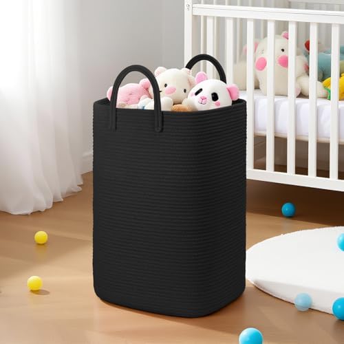 Artfeel Laundry Basket, Woven Cotton Rope Laundry Hamper, 60L Versatile Storage - Image 6