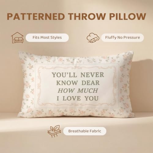 Thank Heaven for Little Girls Pillow Covers 12x20 Set of 2, Baby Girl Nursery - Image 6