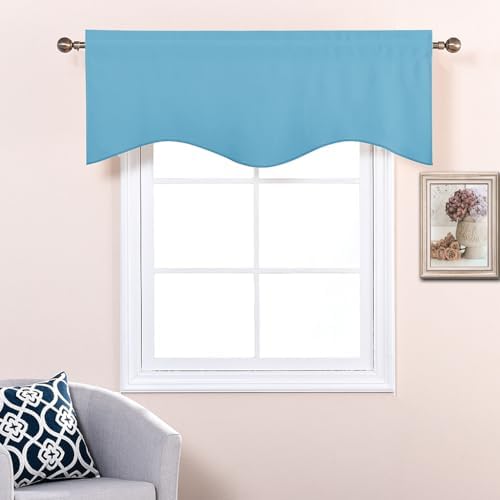 NICETOWN Short Blackout Valance Curtain - Image 4