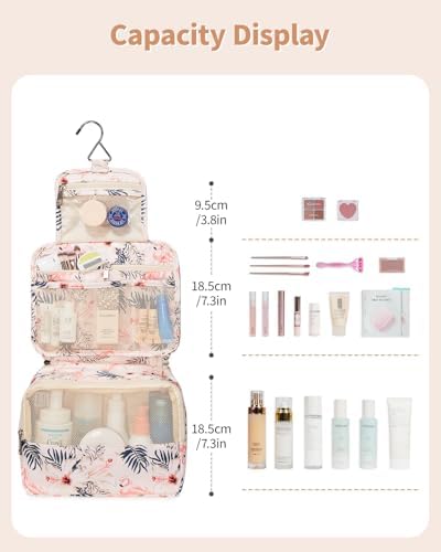 Narwey Hanging Travel Toiletry Bag - Image 3