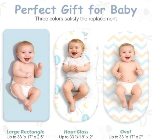 3 Pack Stretchy Bassinet Sheets - Image 3